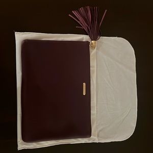 GiGi New York Clutch in Deep Burgundy